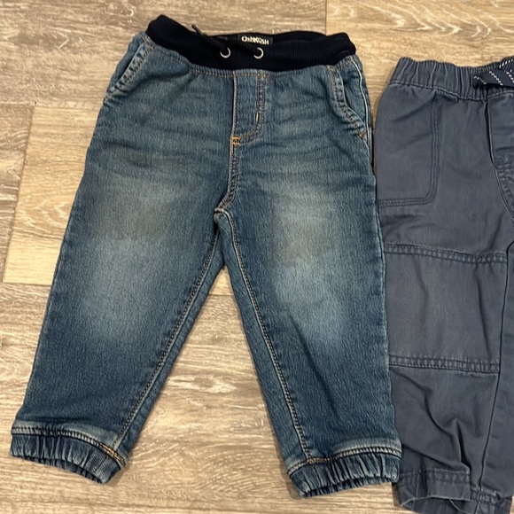 Lot bundle of 10 pairs of pull on pants khakis, cargo, jeans GUC 18months 18m - Picture 7 of 12